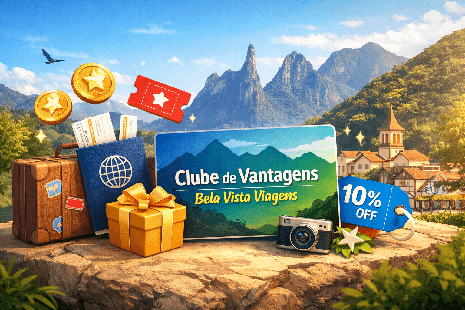 Conheça o Clube de Vantagens Bela Vista Viagens