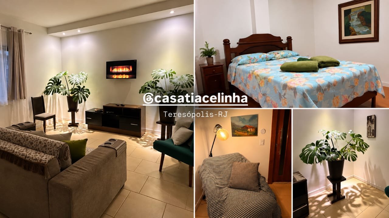 Casa Tia Celinha, férias e temporada em Teresópolis